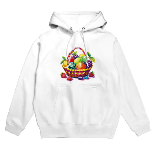 宝石のフルーツバスケット〈切り抜き〉 Hoodie