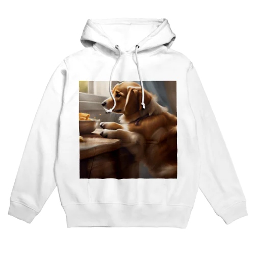 帰りを待つ犬 Hoodie