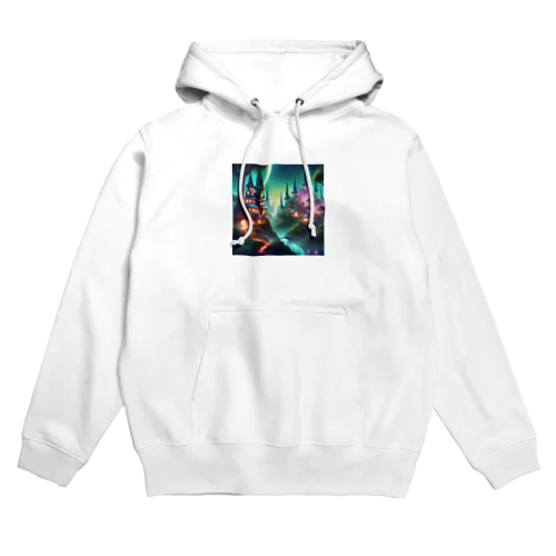 近未来自然都市 Hoodie