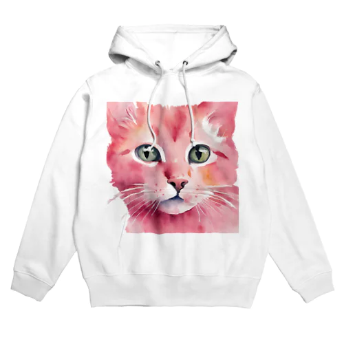 ピンクの猫ちゃんやで Hoodie