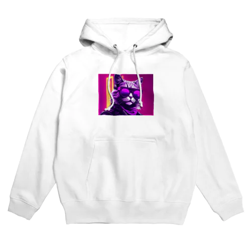 ハードボイルドねこ Hoodie