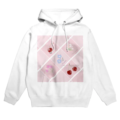 Cherry & Flower Hoodie