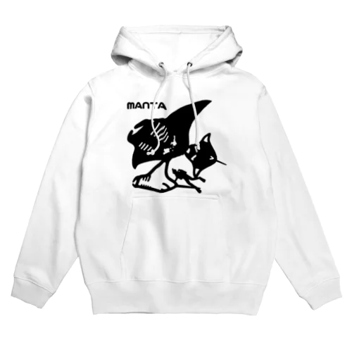 ナンヨウマンタ　(黒ver.) Hoodie