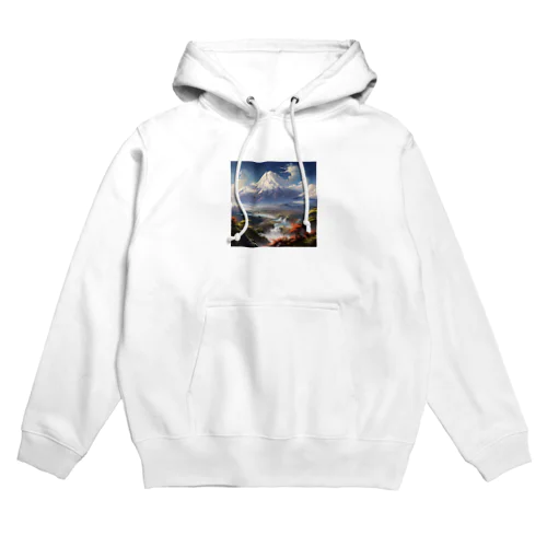 山の美しい風景　なでしこ1478 Hoodie