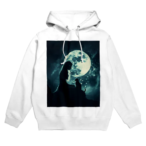 月夜の対話 Hoodie