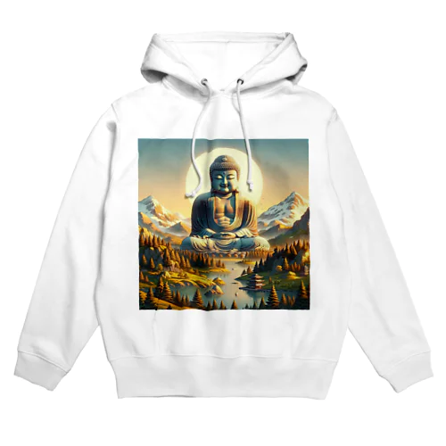 Majestic Serenity: Dawn of Enlightenment Hoodie