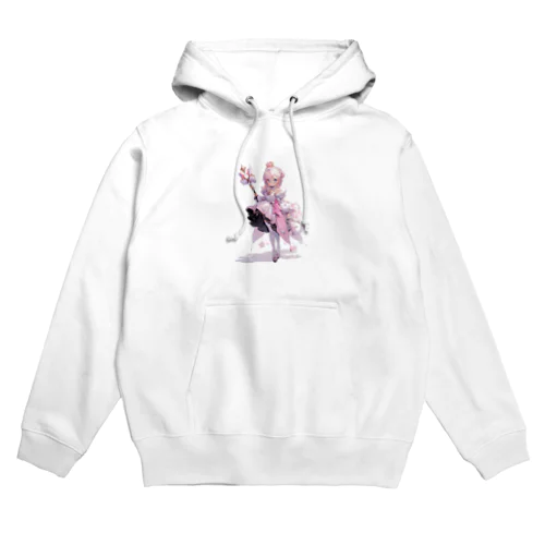 アニメ風ピンクのお姫さま　なでしこ1478 Hoodie