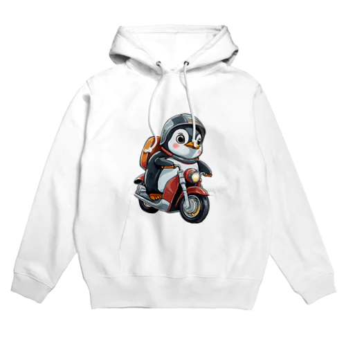 ペンギン君のツーリング！ Hoodie