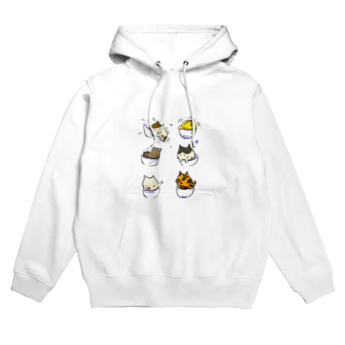 猫ポケットスタイル Hoodie