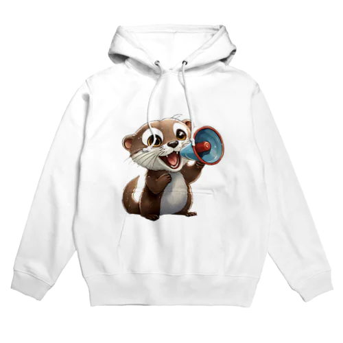 コツメカワウソが仲間を呼んでいます！ Hoodie