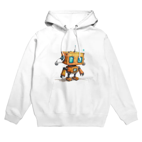 レトロ戦闘ロボットＨ Hoodie