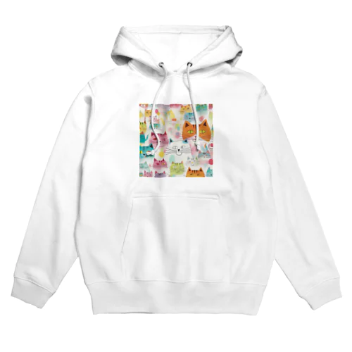 beloved cats 002 Hoodie