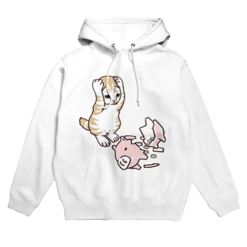 やっちまったニャーちゃん Hoodie