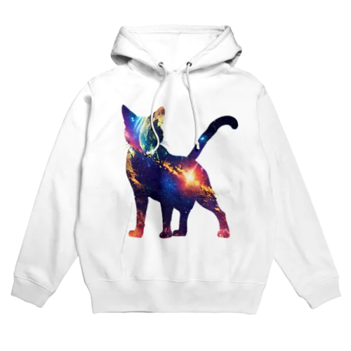 宇宙と猫001 Hoodie