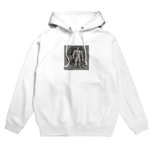 鋼の肉体 Hoodie