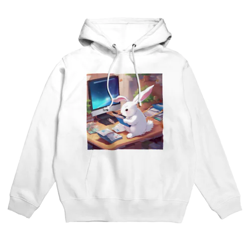 データ採取 Hoodie