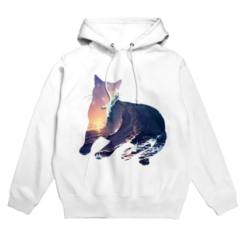 海と猫002 Hoodie