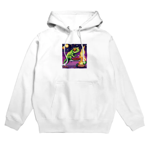 カメレオン宇宙への旅 Hoodie