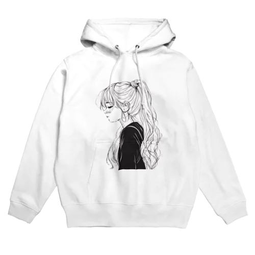 横顔のときめき Hoodie