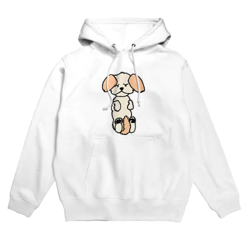 眠いときに触らないでほしいワン（チワシー） Hoodie