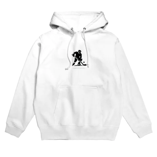 HOCKEYPULSE Simple LOGO goods Hoodie