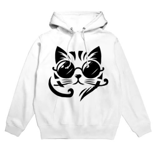 スタイリッシュネコ Hoodie