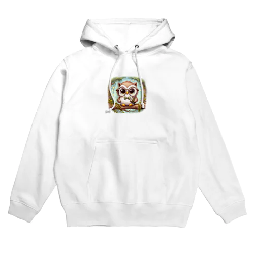 フクロウちゃんはまるで癒しの天使 Hoodie