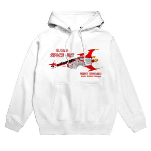 ウッドベース宇宙船 スペースジェット Hoodie