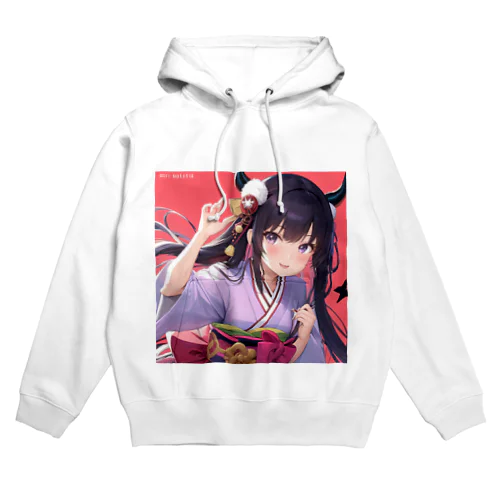 美少女二次元イラストグッズ Hoodie