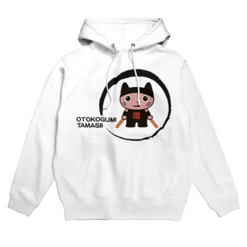 男組太鼓魂七猫にゃん衆LGー大OTOKO-LG Hoodie