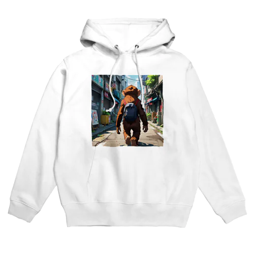 旅するサル Hoodie