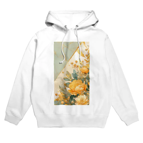 Lucky Flower Green Yellow Hoodie