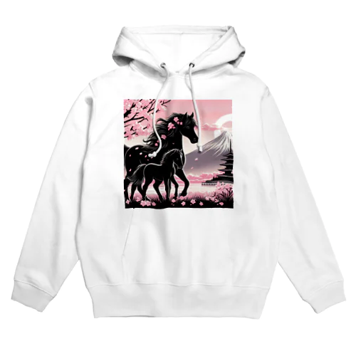 ブラックホース Hoodie