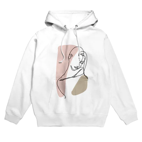 woman（背景透過ver.） Hoodie