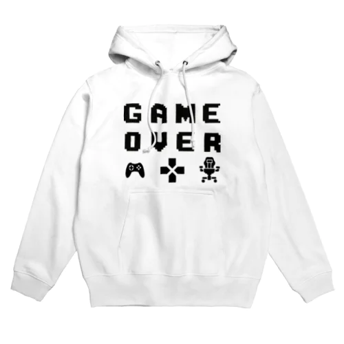 ゲームオーバー　game over　GAME OVER Hoodie