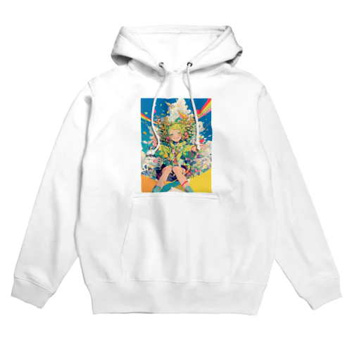 みんなハﾂピーになりましよ　なでしこ1478 Hoodie