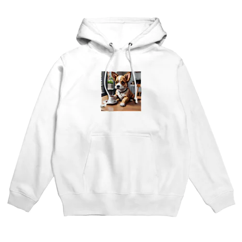 coffee dog Hoodie