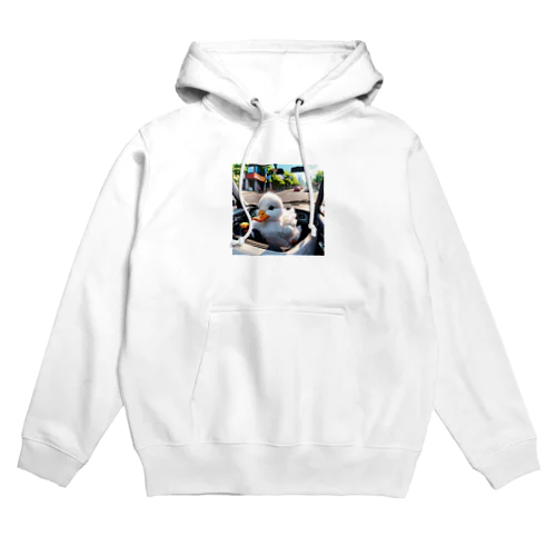 ホントの運転手は隣 Hoodie