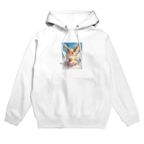 柔らかな毛並みを持つかわいい生き物たち Hoodie