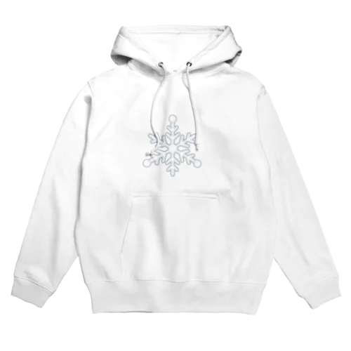 雪の結晶 Hoodie