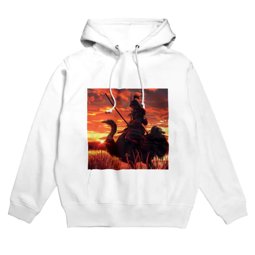 ダチョウ侍 Hoodie