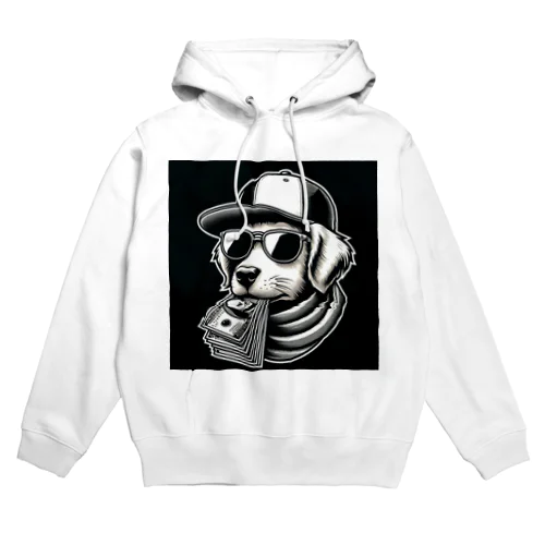 キャップ犬10 Hoodie