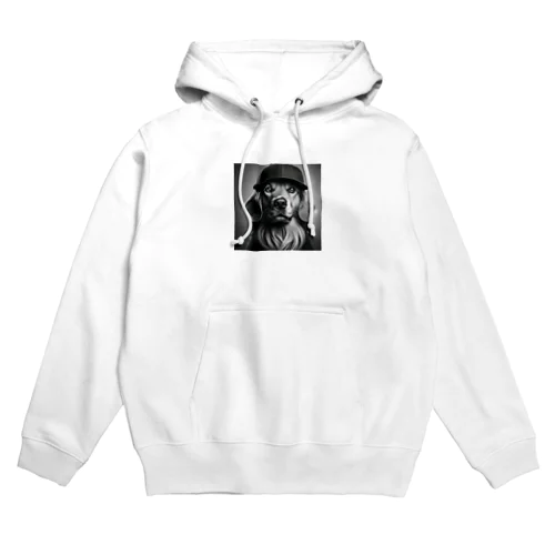 キャップ犬11 Hoodie