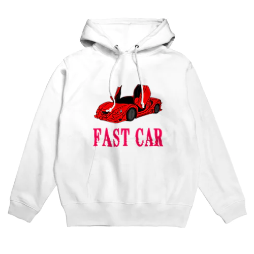 にゃんこ王子 ファストカー（赤） Hoodie