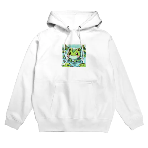 ちょっと変わったカエル Hoodie