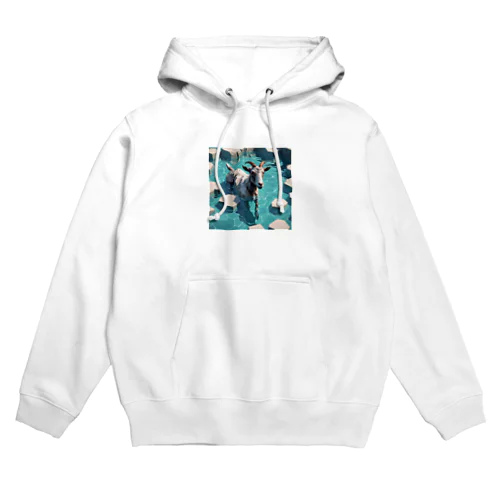 Water goat 2 Hoodie