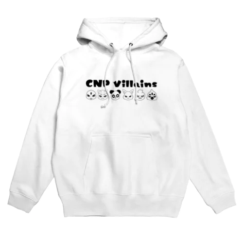 CNPVillains 6アイコンBK Hoodie