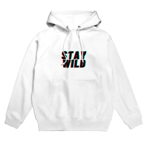 Stay wild  パーカー