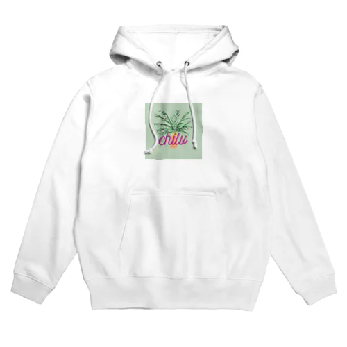 夏　シンプル　イラスト Hoodie