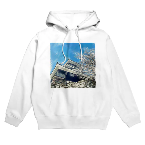 【浜松城】フォトアート Hoodie